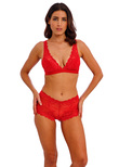 Embrace Lace Shorty Equestrian Red