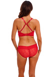 Halo Lace Soft Cup Bra Equestrian Red