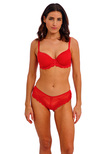 Embrace Lace Tanga Equestrian Red