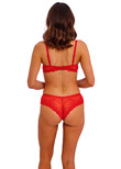 Embrace Lace Tanga Equestrian Red