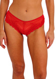 Embrace Lace Tanga Equestrian Red