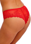 Embrace Lace Tanga Equestrian Red