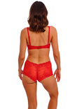 Embrace Lace Soft Cup Bra Equestrian Red