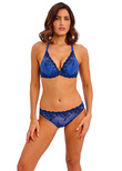 Embrace Lace Plunge Bra Beaucoup Blue/bellwether Blue