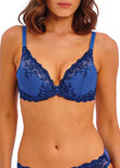 Embrace Lace Plunge Bra Beaucoup Blue/bellwether Blue