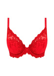 Embrace Lace Soutien-gorge Plunge Equestrian Red