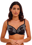 Lace Perfection Classic Underwire Bra Black / Ivory