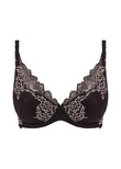 Lace Perfection Push Up Bra Black / Ivory