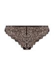 Lace Perfection Tanga Black / Ivory