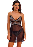 Lace Perfection Nuisette Black / Ivory