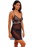 Lace Perfection Nuisette Black / Ivory