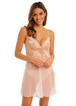 Lace Perfection Chemise Cafe Creme