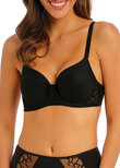 Wacoal Lisse Moulded Spacer Bra Black Lisse Moulded Bra Black