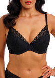 Wacoal Raffine Plunge Bra Black Raffine Plunge Bra Black