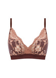 Florilege Bralette Chocolate/burlwood