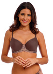 Florilege Soutien-gorge Moulé Chocolate/burlwood