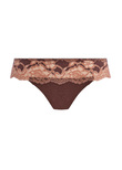 Florilege Tanga Chocolate/burlwood