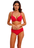 Ines Secret Plunge Bra Equestrian Red