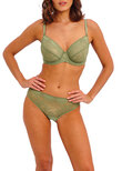 Sensu Lace Classic Underwire Bra Silk Green