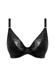 Sensu Lace Soutien-gorge Plunge Black