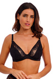 Sensu Lace Soutien-gorge Plunge Black