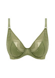 Sensu Lace Plunge-BH Silk Green