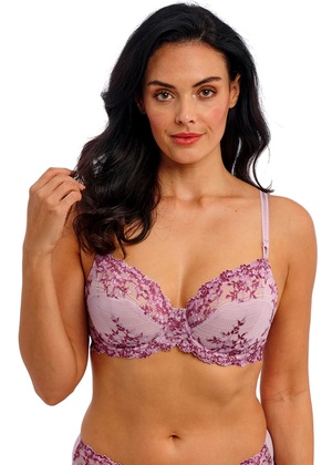 Embrace Lace Classic Underwire Bra Keepsake Lilac/multi Embrace Lace  Keepsake Lilac/multi