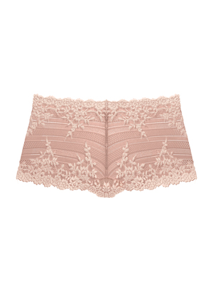 Embrace Lace Boy Short Woodrose / Mauve Chalk Embrace Lace  Woodrose / Mauve Chalk