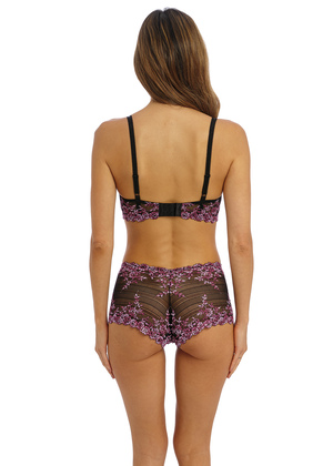 Embrace Lace Boy Short Black / Berry Multi Embrace Lace  Black / Berry Multi