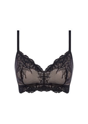 Vivid Attraction Bralette Black Vivid Attraction  Black