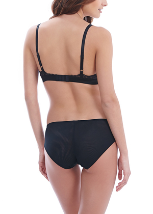 Lace Affair Brief Black / Graphite Lace Affair  Black / Graphite