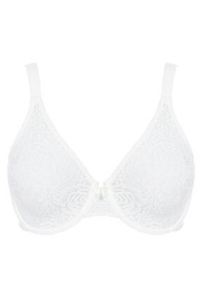 Halo Lace Moulded Bra Ivory Halo Lace  Ivory