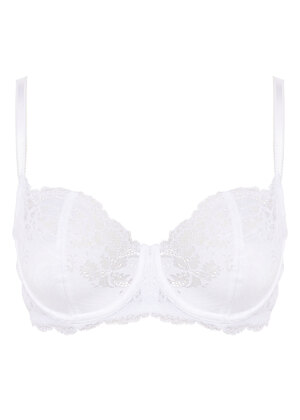 Lace Affair Classic Underwire Bra White Lace Affair  White