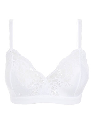 Lace Affair Bralette White Lace Affair  White