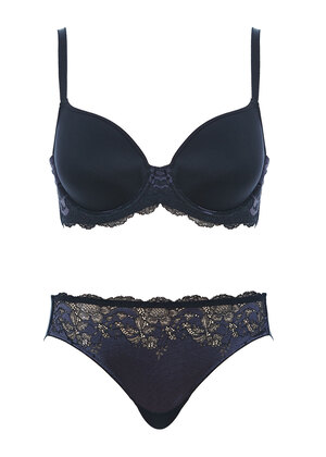 Lace Affair Contour Bra Black / Graphite Lace Affair  Black / Graphite