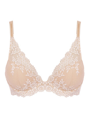 Embrace Lace Plunge Bra Naturally Nude / Ivory Embrace Lace  Naturally Nude / Ivory