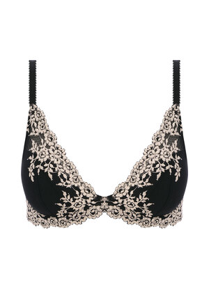 Embrace Lace Plunge Bra Black Embrace Lace  Black