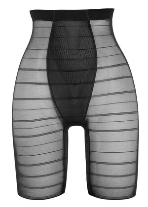 Sexy Shaping High Waist Long Leg Shaper Black Sexy Shaping  Black