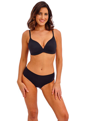 Ines Secret Non Wired Contour Bra Black Ines Secret  Black