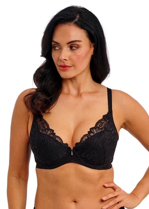 Abellia Plunge Bra Black Abellia  Black