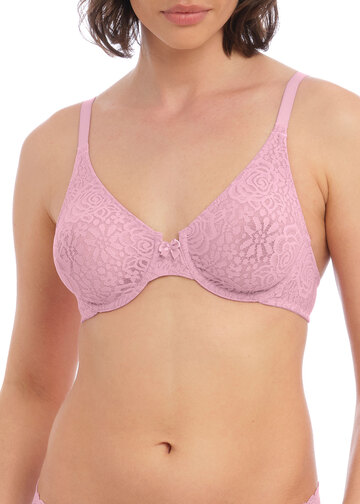 Halo Lace Fragrant Lilac Soft Cup Bra from Wacoal