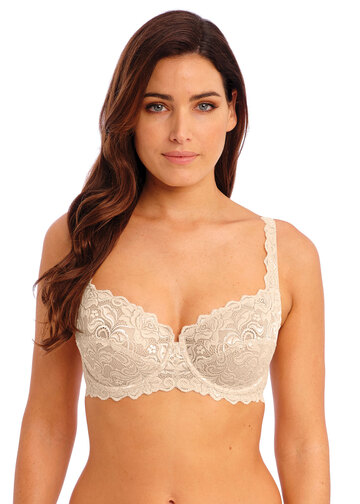 Embrace Lace Naturally Nude / Ivory Classic Underwire Bra from Wacoal