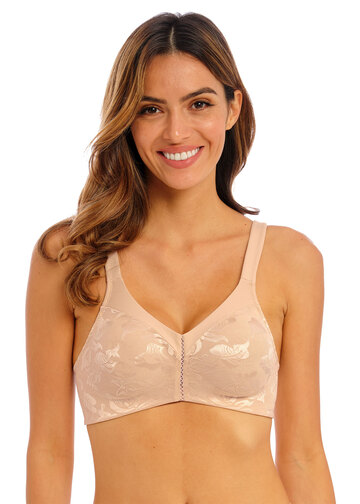 Embrace Lace Naturally Nude / Ivory Soft Cup Bra from Wacoal