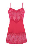 Embrace Lace Chemise Persian Red