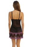 Wacoal Embrace Lace Chemise Black / Berry Multi Embrace Lace Chemise Black / Berry Multi