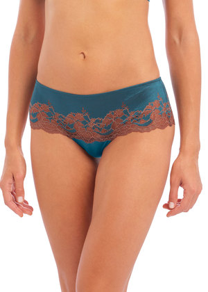 Lace Affair  Blue Coral / Cherry Mahogany