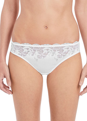 Lace Affair Brief White Lace Affair  White