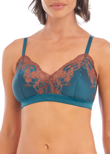 Embrace Lace Wild Wind / Egret Soft Cup Bra from Wacoal