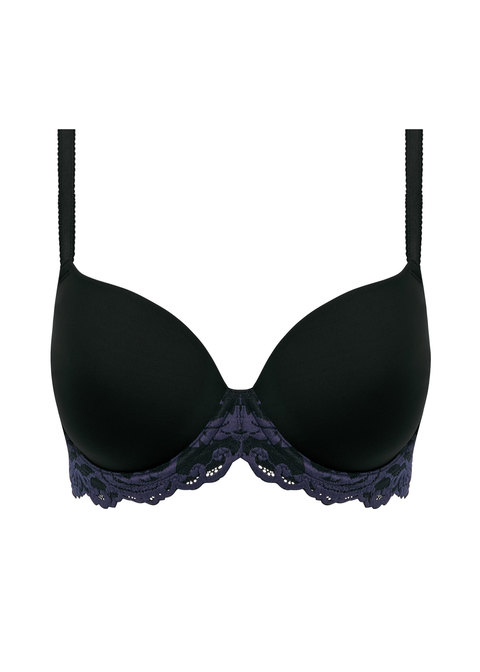 Instant Icon Black Eclipse Contour Bra from Wacoal