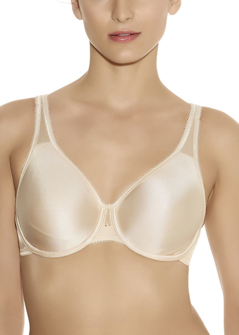 Wacoal Nude Basic Benefits Underwire Contour Bra Women's Size 40D 47330